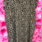 Jurk Musthave Panter Plus Size Maat 48 t/m 52
