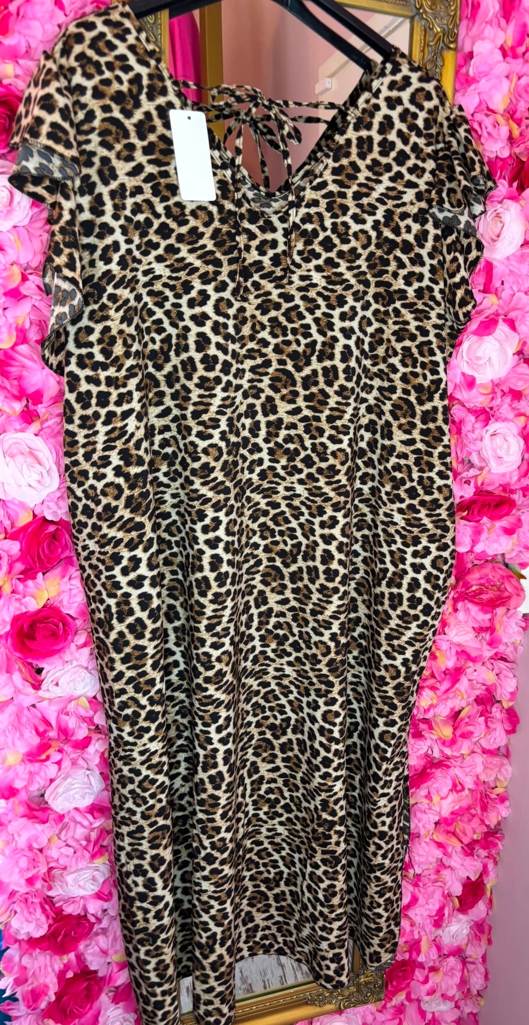 Jurk Musthave Panter Plus Size Maat 48 t/m 52