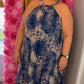 Jurk Zykantos Blauw Maat 48 t/m 54