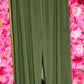 Broek Travel Leger Groen Plus Size maat t/m 54
