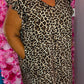 Jurk Musthave Panter Plus Size Maat 48 t/m 52