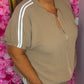 Set Sporty Camel Plus Size maat 48 t/m 54