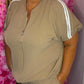 Set Sporty Camel Plus Size maat 48 t/m 54