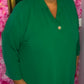 Tuniek Chloe Groen Plus Size Maat 48 t/m 54
