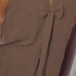 Top Strik Rug Taupe Plus Size Maat 44 t/m 50-52