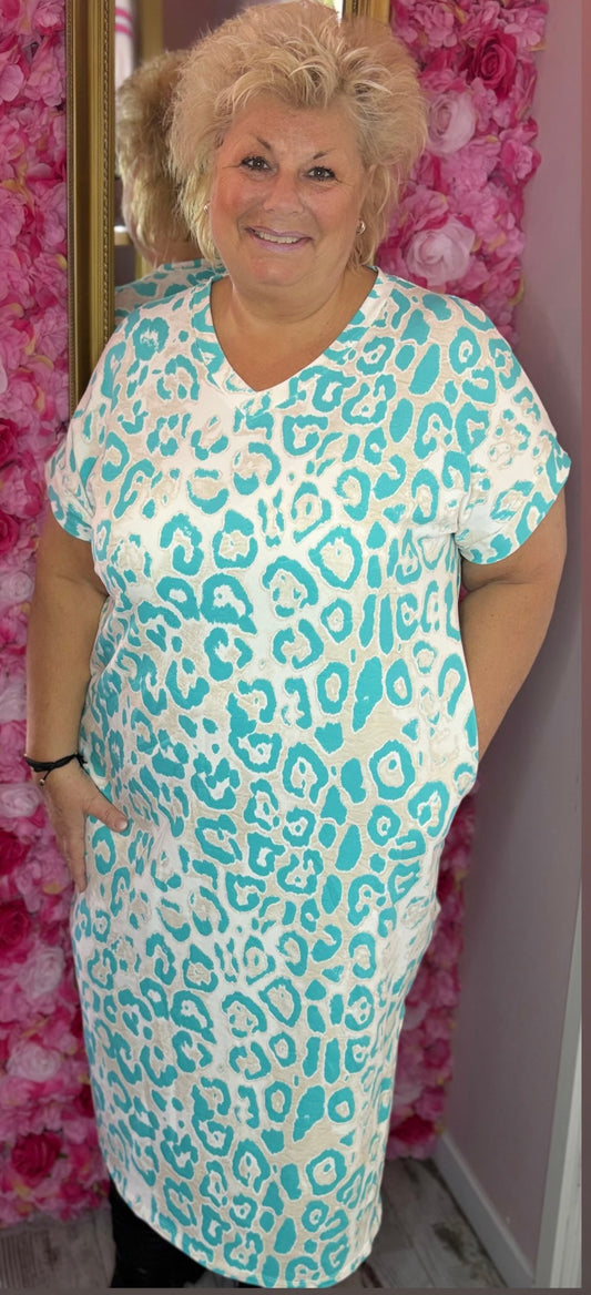 Lange Daily Panter Mint Maat 46 t/m 52-54