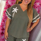 Set Palm Leger Groen Plus Size tot Maat 48