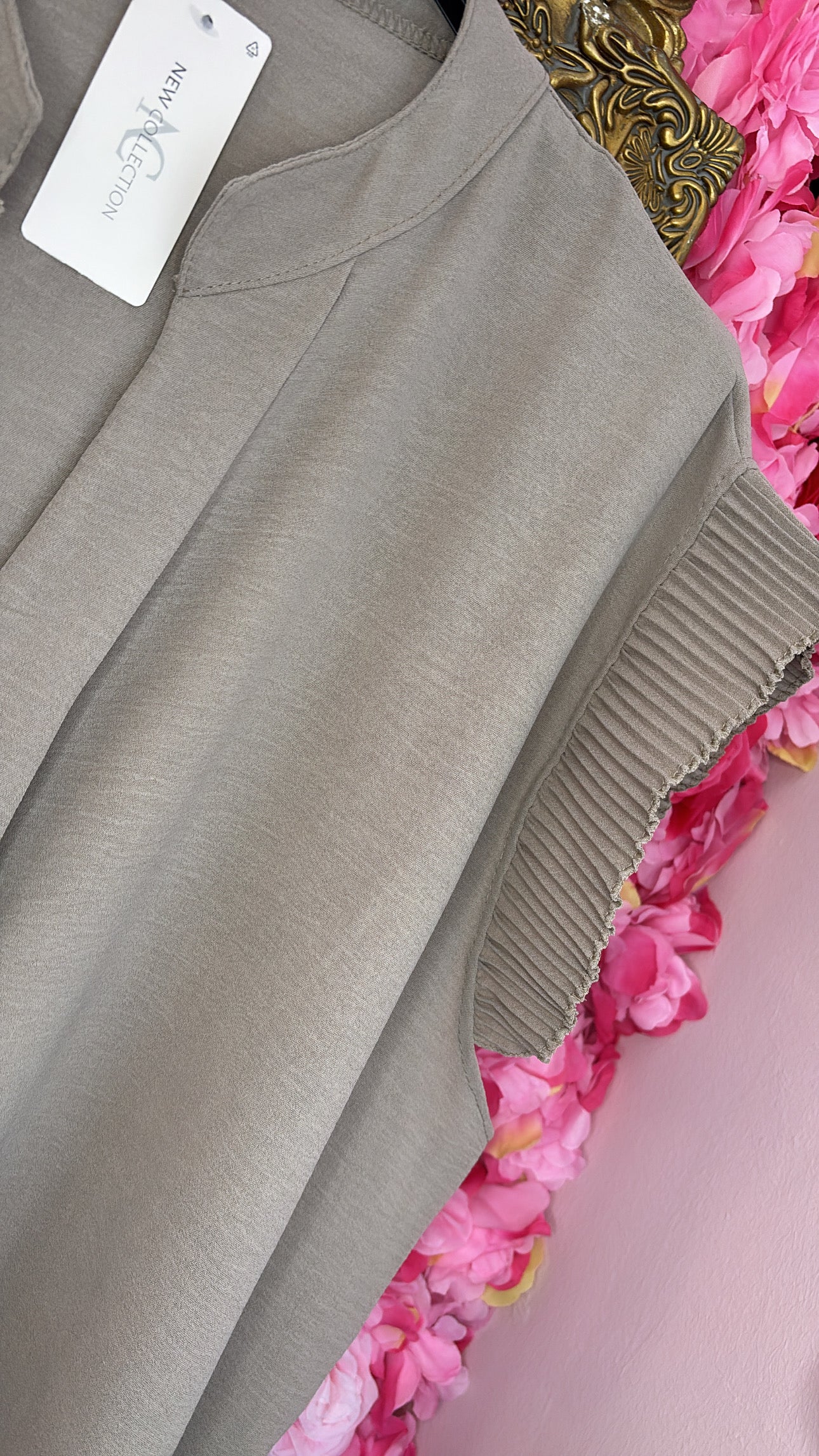 Tuniek Jaidey Taupe Plus Size maat 48 t/m 54-56