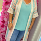 Kimono Ibiza Mint Eye Plus size Maat 46 t/m 50-52