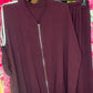 Set Sporty Bordeaux Plus Size maat 48 t/m 54