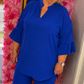 Broek Pof Konings Blauw Plus Size Maat 48 t/m 54-56