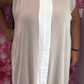 Lange Jurk Stripe Beige Plus Size 46 t/m 52-54