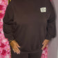 Comfy Set Perfect Bruin Plus Size maat 46 t/m 54