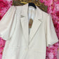 Crop Blazer Coco Beige