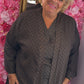 Kimono Flucc Bruin Plus size Maat 48 t/m 56-58