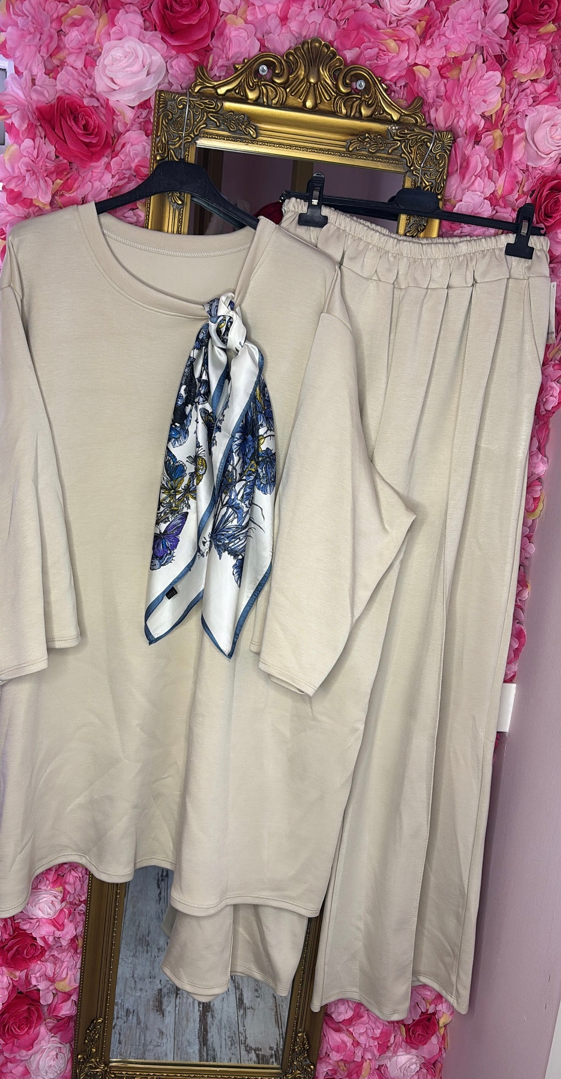 Comfy Set XXL Chique Beige Plus Size maat 52 t/m 60