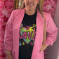 T-shirt Funky Love Zwart maat 44 t/m 50