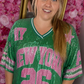 T-shirt Glamour New York High Groen Plus Size t/m 48