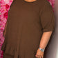 Set Viral Bruin Plus Size maat 48 t/m 54