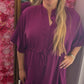 Jurk Marbella Paars Plus Size 48 t/m 54-56