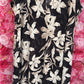 Jurk Best Bloem Zwart Plus Size 48 t/m 54-56
