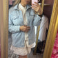Blouse Denim Diamond Maat 36 t/m 40