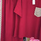 Set Flucc Summer Rood Plus Size maat 40 t/m 48