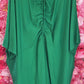 Jurk Viscosa Groen Plus Size Maat 46 t/m 54