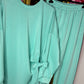 Comfy Set Bowy Mint Plus Size maat 50 t/m 58