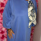Comfy Set XXL Chique Blauw Plus Size maat 52 t/m 60