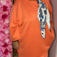 Comfy Set XXL Chique Koraal/Oranje Plus Size maat 52 t/m 60