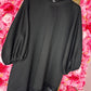 T-shirt Soft Romance Zwart Plus Size Maat 44 t/m 50