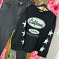Long Sleeve Cali Funk Zwart Plus Size tot maat 48
