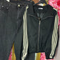 Jack Bomber Stripe Zwart Plus Size maat 44 tot 48-50