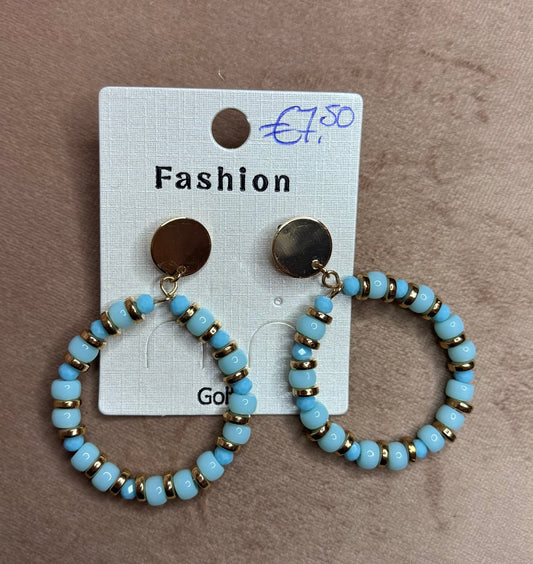 Oorbel Ibiza Blue