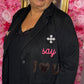 Colbert Bling Affair Zwart Plus Size Maat 48 t/m 52