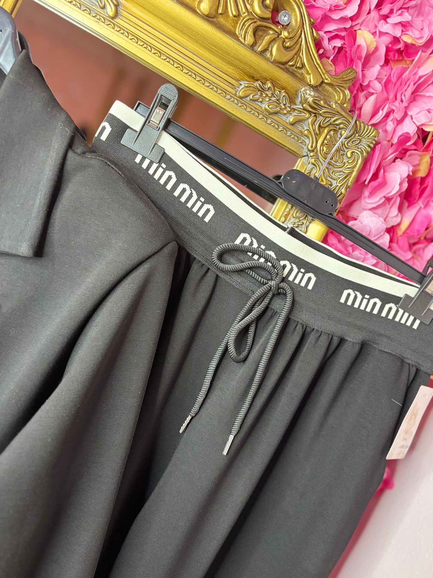 Set Chique Mio Zwart Plus Size maat 46 t/m 52