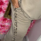 Comfy Wild Detail Taupe Plus Size maat 48 t/m 54