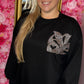 Sweater Amour Zwart Plus Size tot maat 48