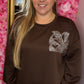Sweater Amour Bruin Plus Size tot maat 48