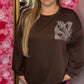 Sweater Amour Bruin Plus Size tot maat 48