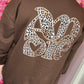 Sweater Amour Bruin Plus Size tot maat 48