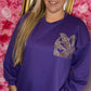 Sweater Amour Paars Plus Size tot maat 48