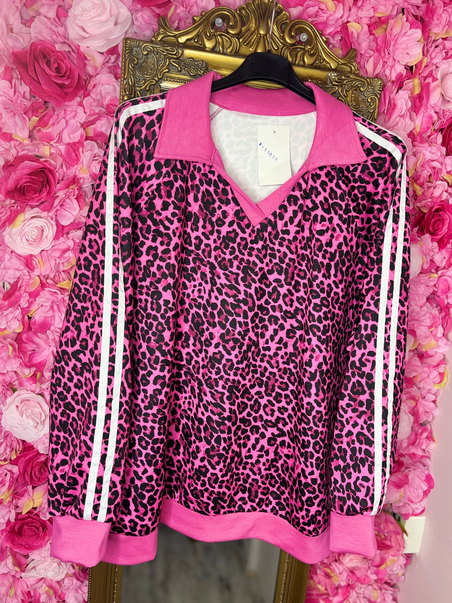 Sweater Daily Fuchsia Plus Size Maat 46 t/m 54