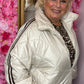 Jack Puffy Beige Plus Size maat 46 tot 50-52