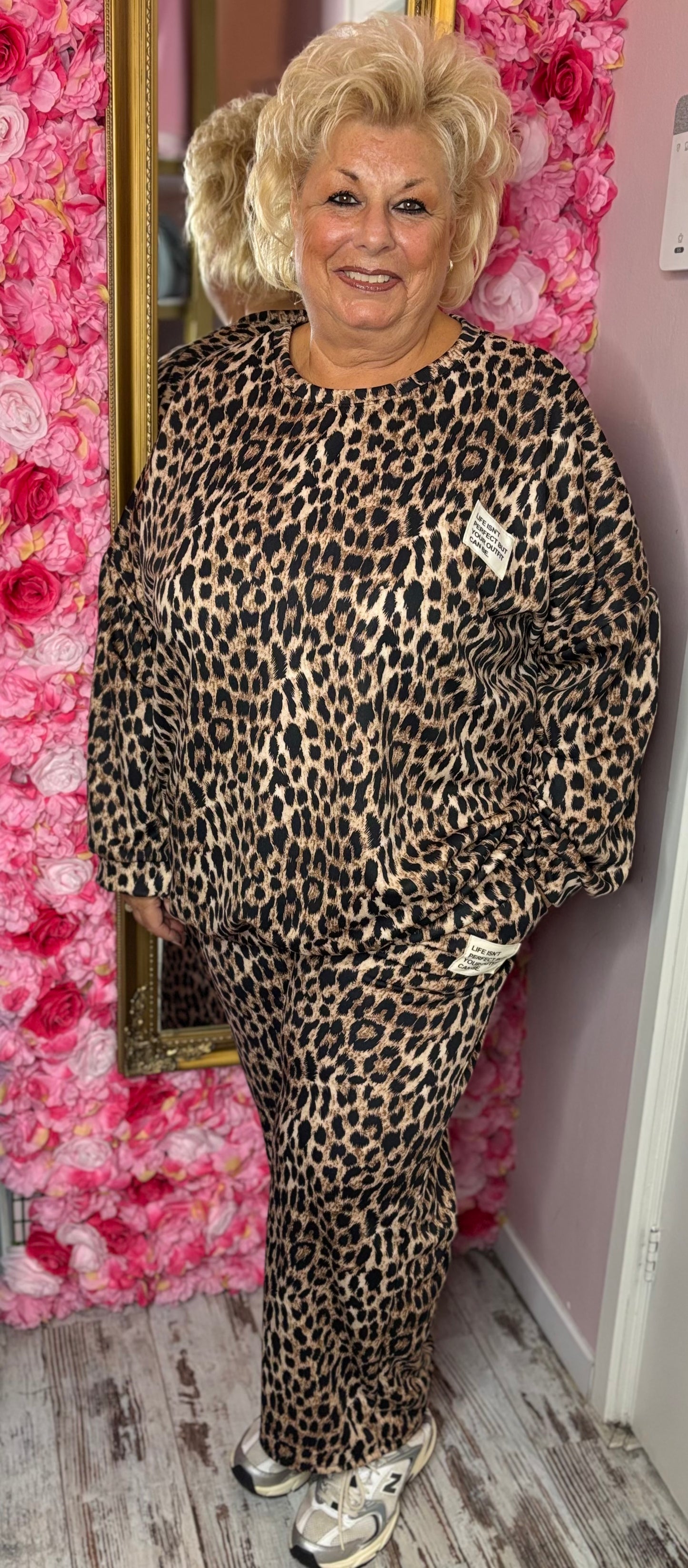 Comfy Set Straight Panter Big Plus Size maat 50 t/m 54-56