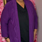 Vest Travel Paars Plus size Maat 48 t/m 56
