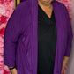 Vest Travel Paars Plus size Maat 48 t/m 56