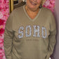 Sweater Soho Beige Plus Size Maat 46 t/m 52-54