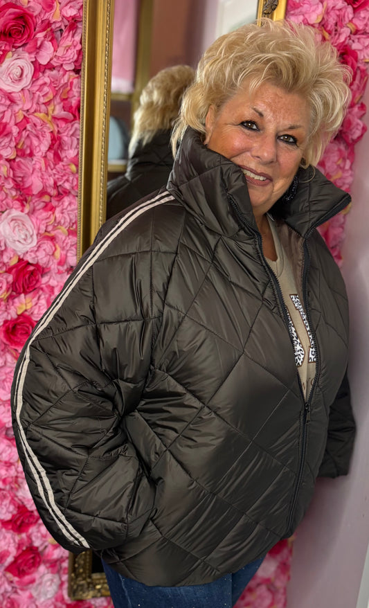 *BACK SOON* Jack Puffy Bruin Plus Size maat 46 tot 50-52